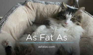 AsFatAs.com - Creative brandable domain for sale